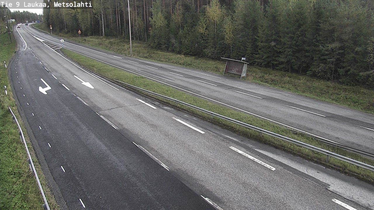 Weather Camera Image Väg 9 Laukaa, Metsolahti, Laukaa, Keski-Suomi