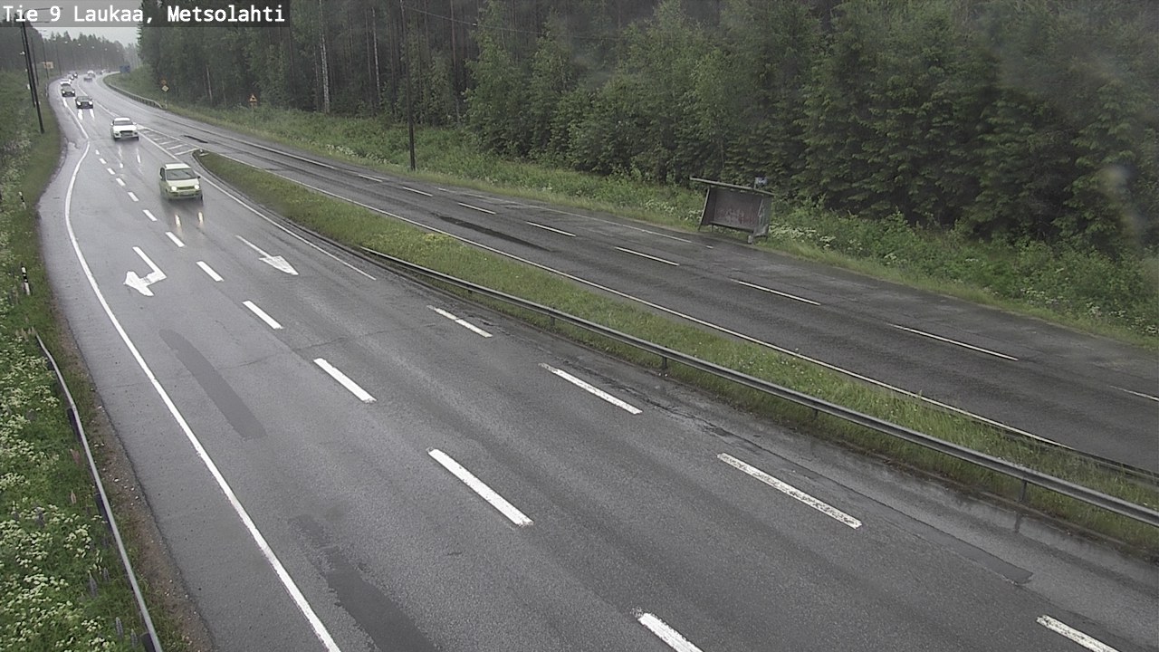 Weather Camera Image Road 9 Laukaa, Metsolahti, Laukaa, Keski-Suomi