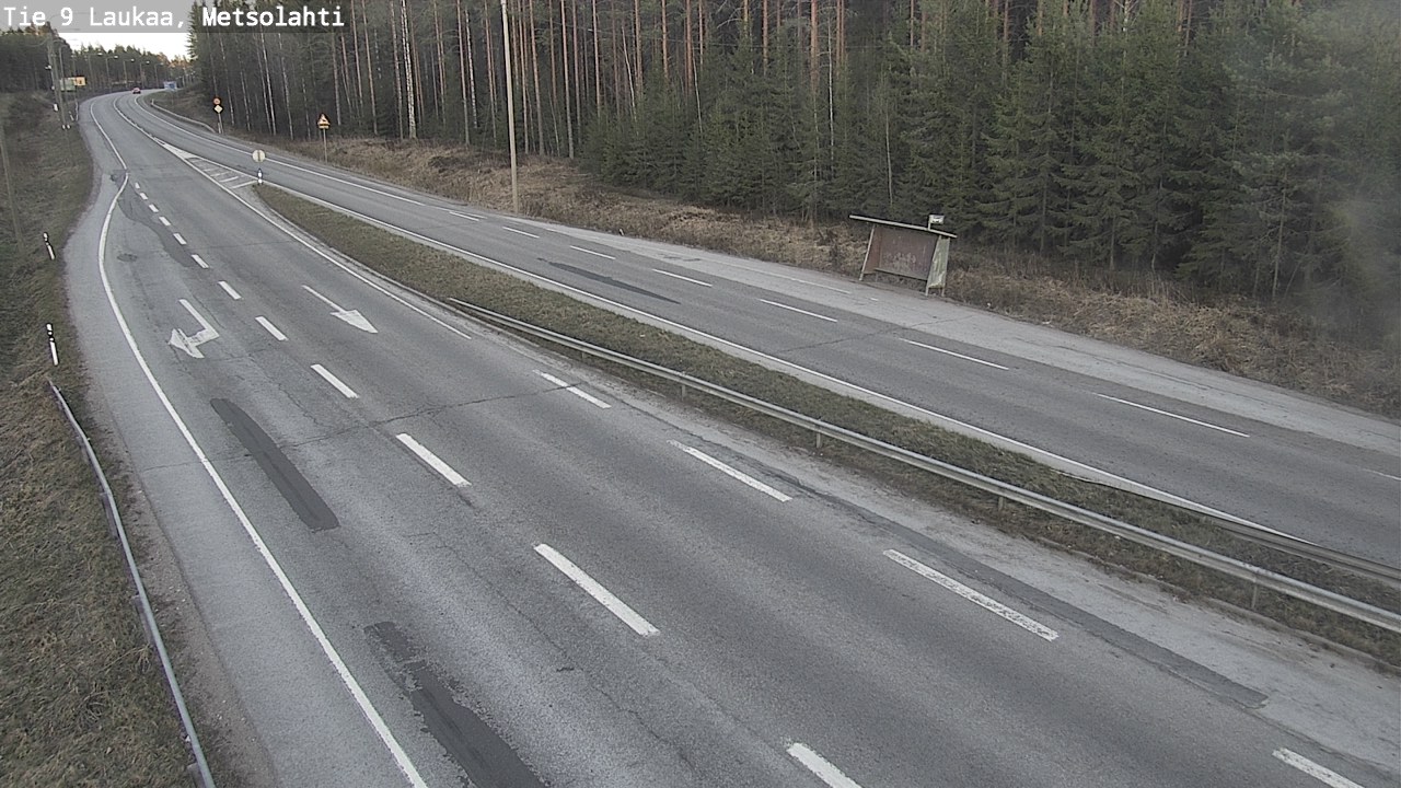 Weather Camera Image Väg 9 Laukaa, Metsolahti, Laukaa, Keski-Suomi