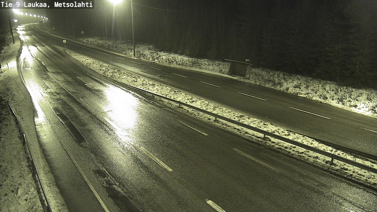 Weather Camera Image Väg 9 Laukaa, Metsolahti, Laukaa, Keski-Suomi