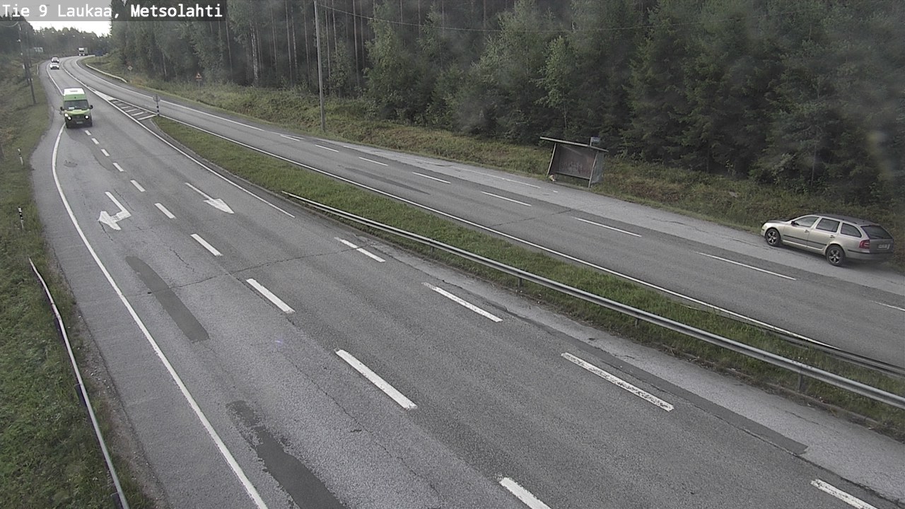 Weather Camera Image Road 9 Laukaa, Metsolahti, Laukaa, Keski-Suomi