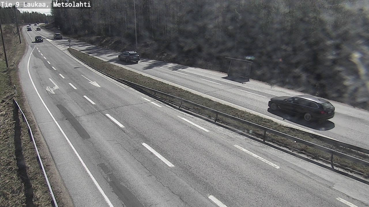 Weather Camera Image Väg 9 Laukaa, Metsolahti, Laukaa, Keski-Suomi