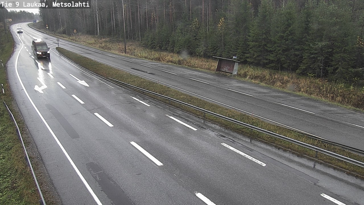 Weather Camera Image Väg 9 Laukaa, Metsolahti, Laukaa, Keski-Suomi