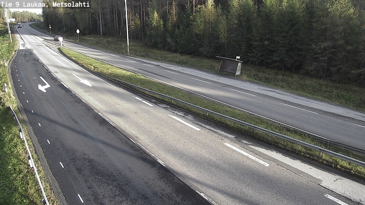 Weather Camera Image Väg 9 Laukaa, Metsolahti, Laukaa, Keski-Suomi