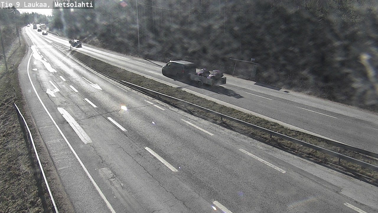 Weather Camera Image Väg 9 Laukaa, Metsolahti, Laukaa, Keski-Suomi