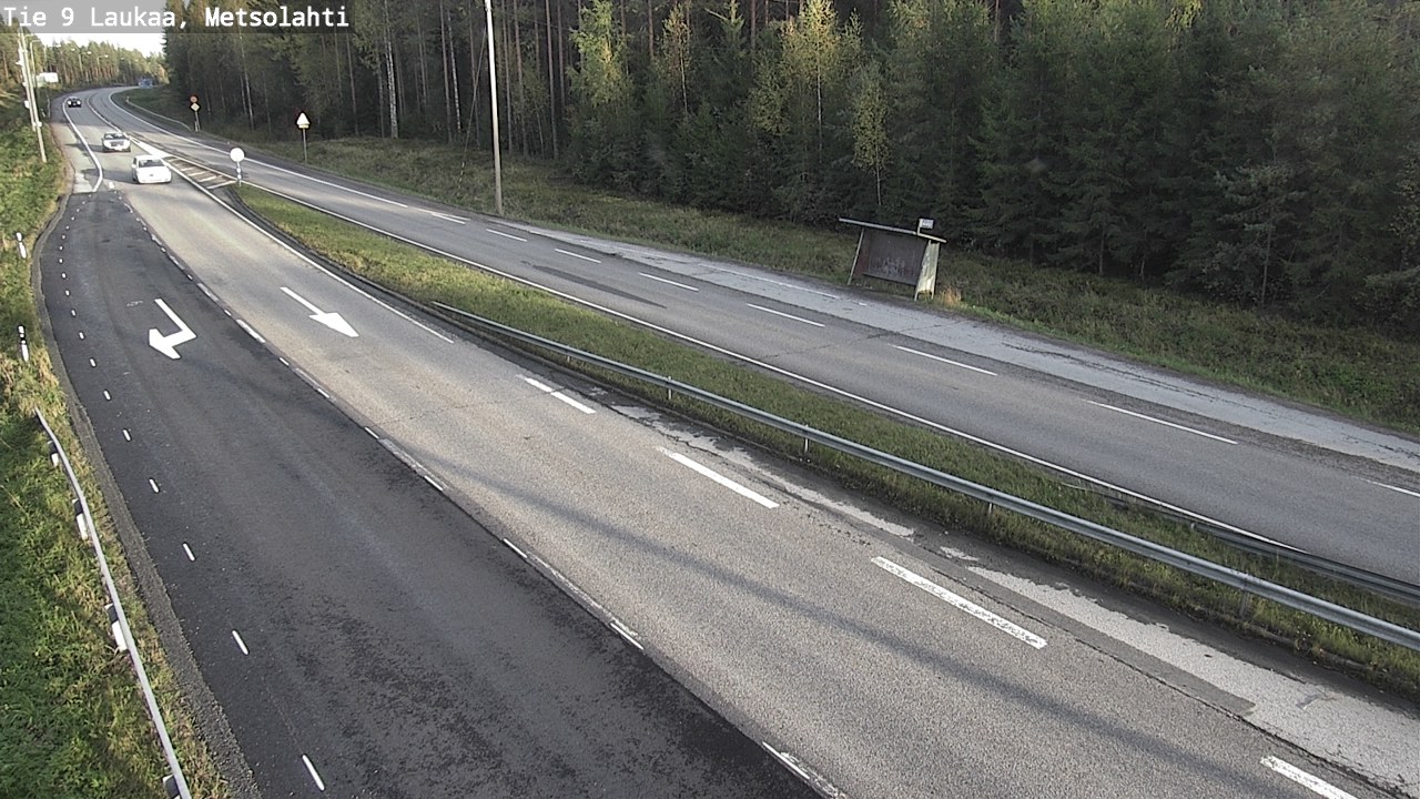 Weather Camera Image Väg 9 Laukaa, Metsolahti, Laukaa, Keski-Suomi