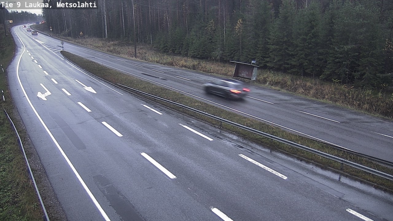 Weather Camera Image Väg 9 Laukaa, Metsolahti, Laukaa, Keski-Suomi