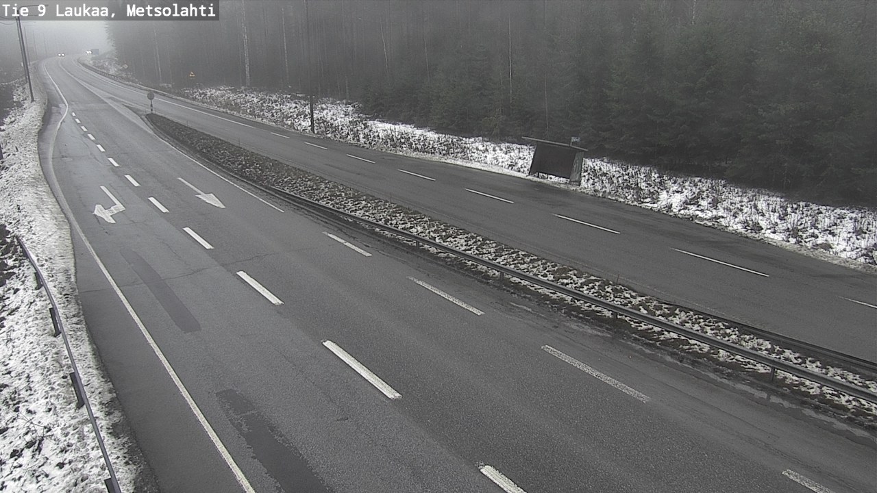 Weather Camera Image Väg 9 Laukaa, Metsolahti, Laukaa, Keski-Suomi