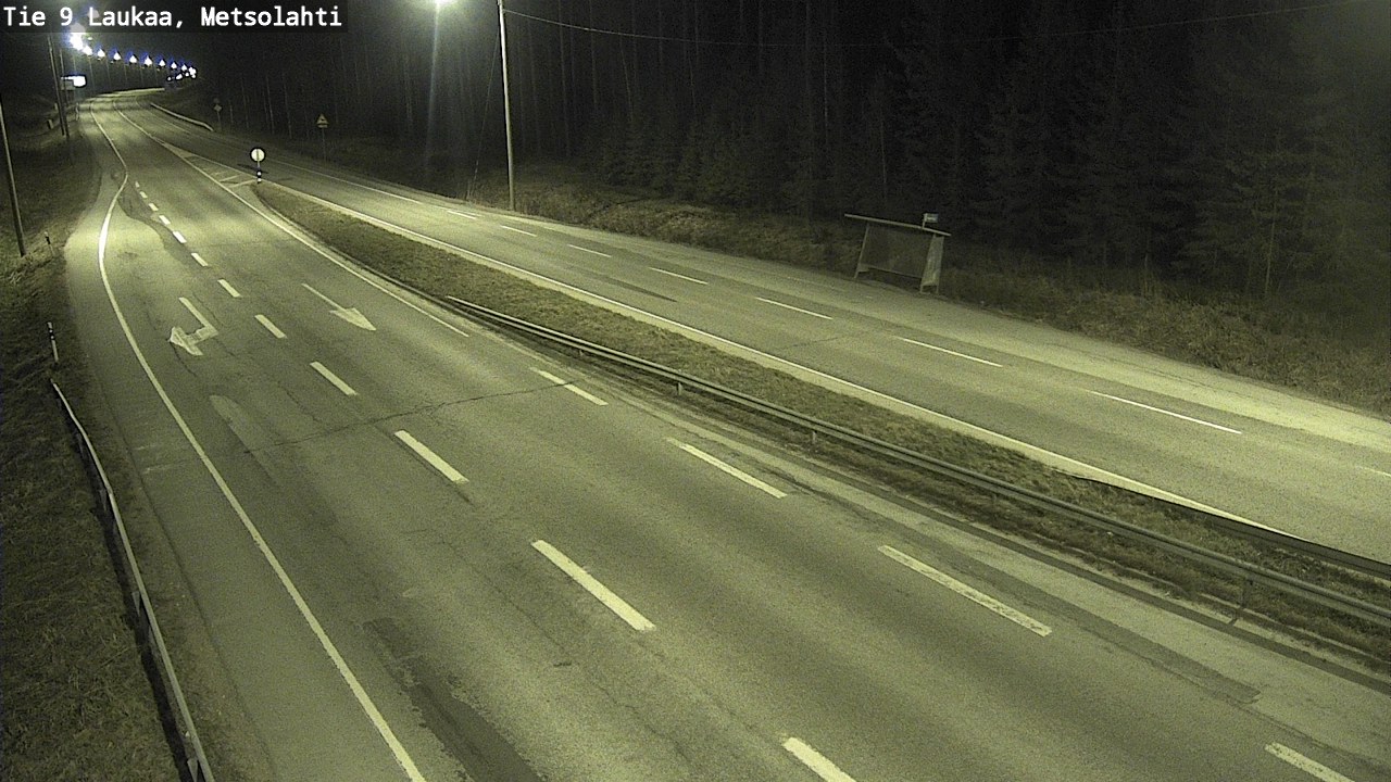 Weather Camera Image Väg 9 Laukaa, Metsolahti, Laukaa, Keski-Suomi