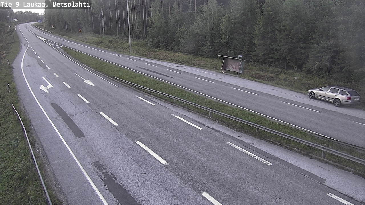 Weather Camera Image Väg 9 Laukaa, Metsolahti, Laukaa, Keski-Suomi