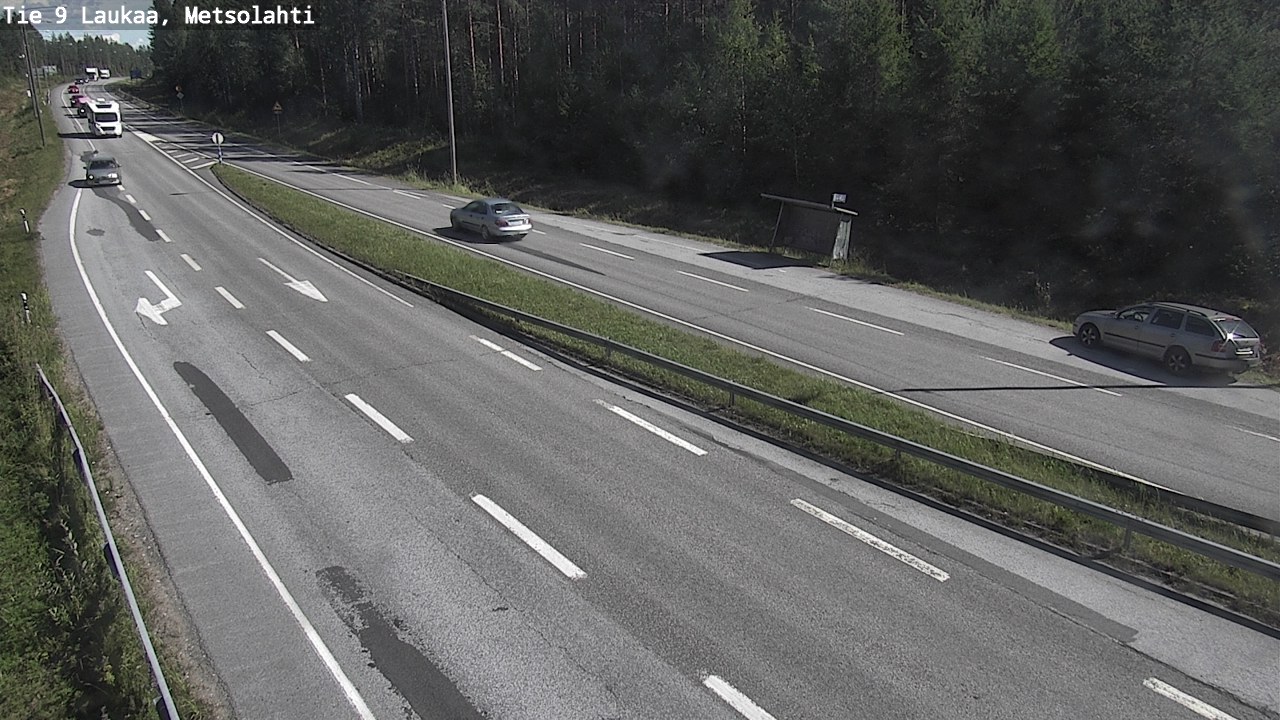 Weather Camera Image Väg 9 Laukaa, Metsolahti, Laukaa, Keski-Suomi