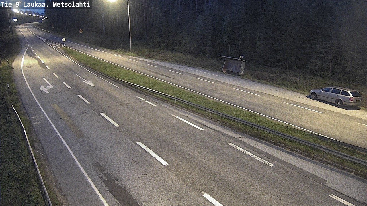 Weather Camera Image Väg 9 Laukaa, Metsolahti, Laukaa, Keski-Suomi