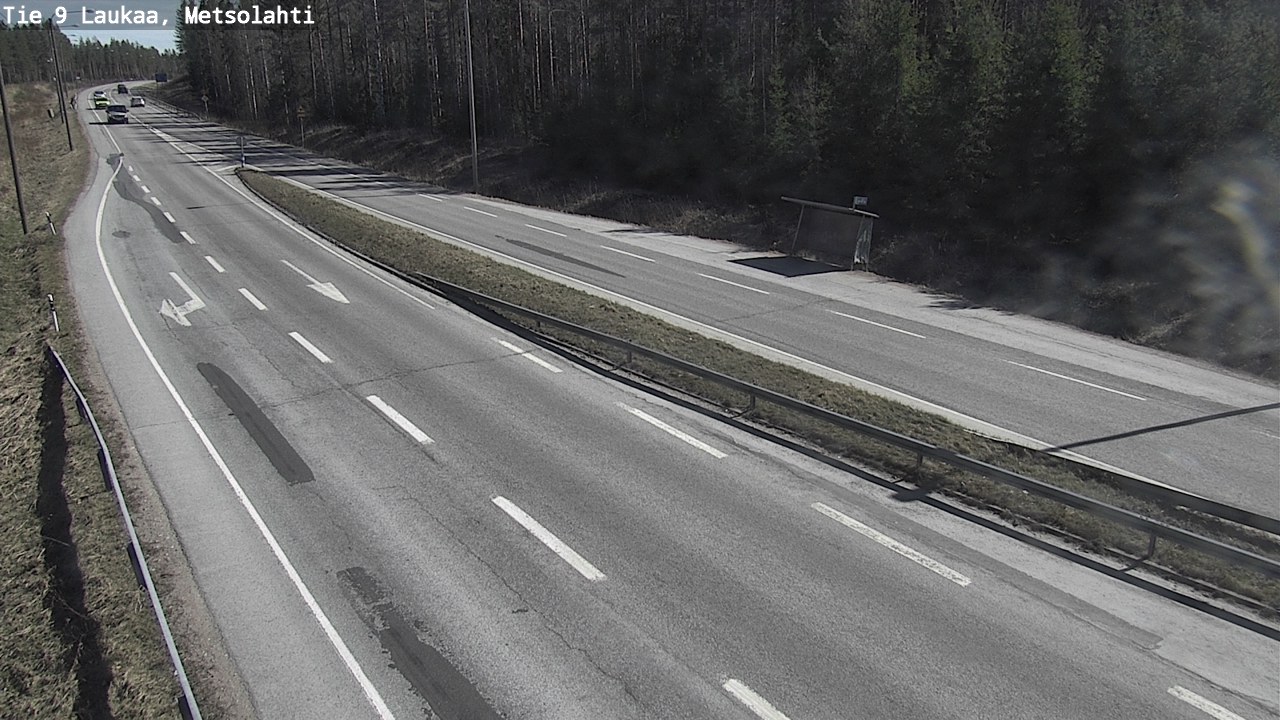 Weather Camera Image Väg 9 Laukaa, Metsolahti, Laukaa, Keski-Suomi
