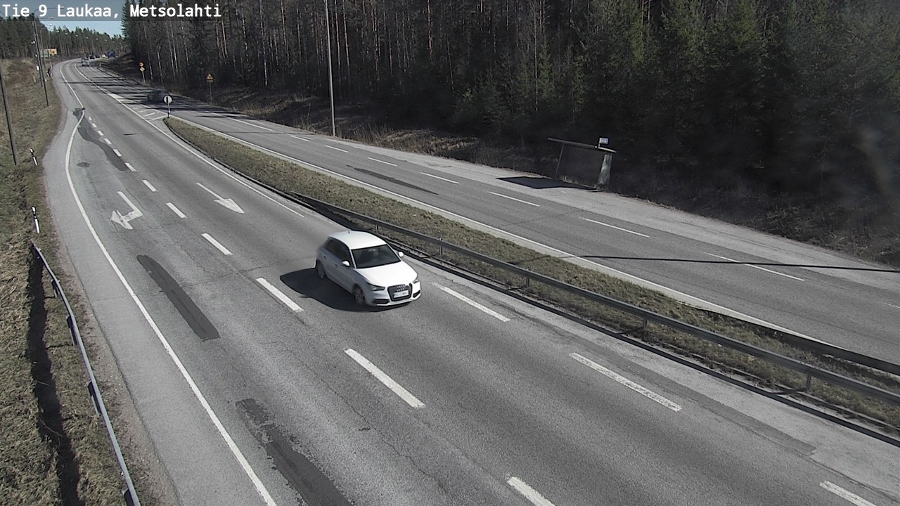 Weather Camera Image Väg 9 Laukaa, Metsolahti, Laukaa, Keski-Suomi