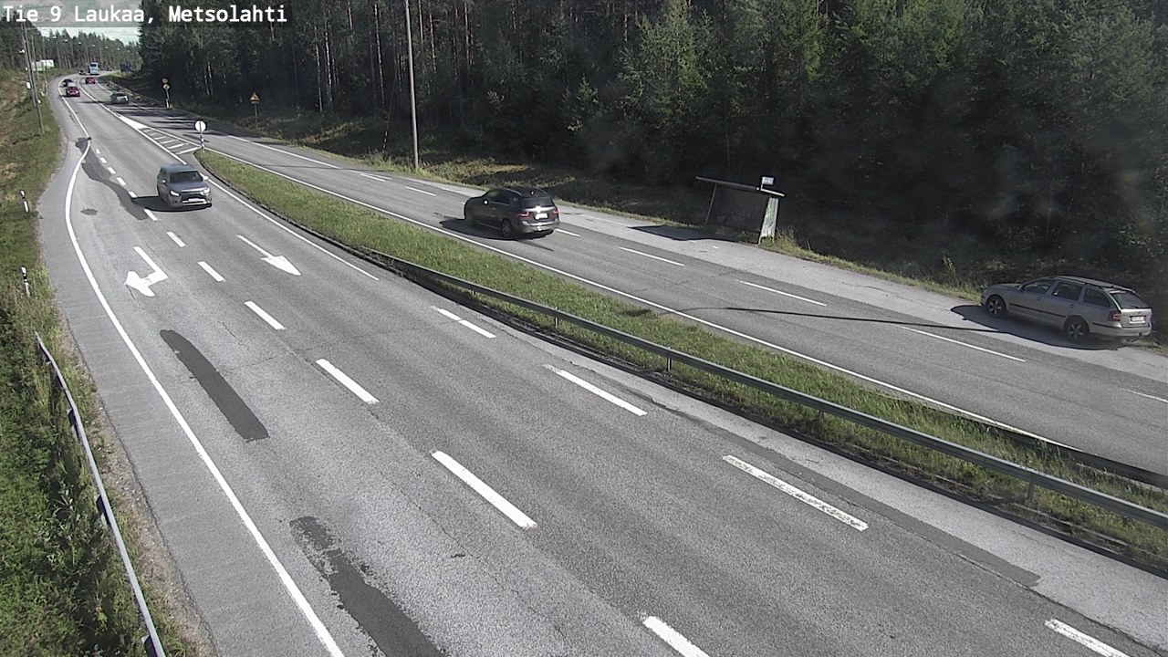 Weather Camera Image Väg 9 Laukaa, Metsolahti, Laukaa, Keski-Suomi