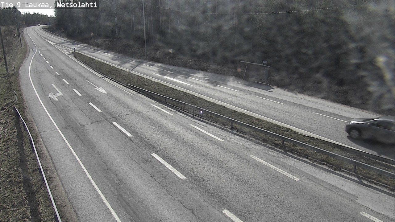 Weather Camera Image Väg 9 Laukaa, Metsolahti, Laukaa, Keski-Suomi