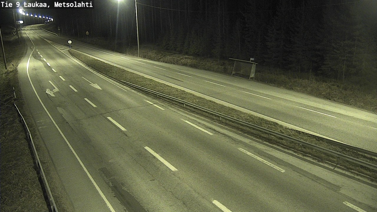 Weather Camera Image Väg 9 Laukaa, Metsolahti, Laukaa, Keski-Suomi