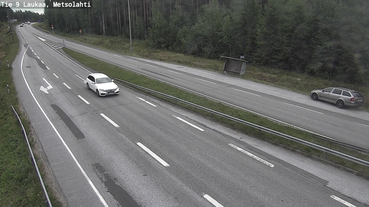 Weather Camera Image Road 9 Laukaa, Metsolahti, Laukaa, Keski-Suomi