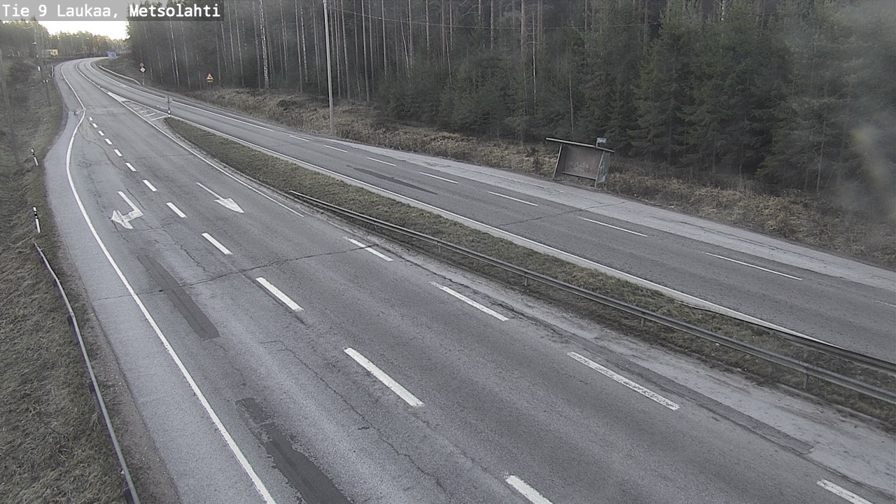 Weather Camera Image Väg 9 Laukaa, Metsolahti, Laukaa, Keski-Suomi