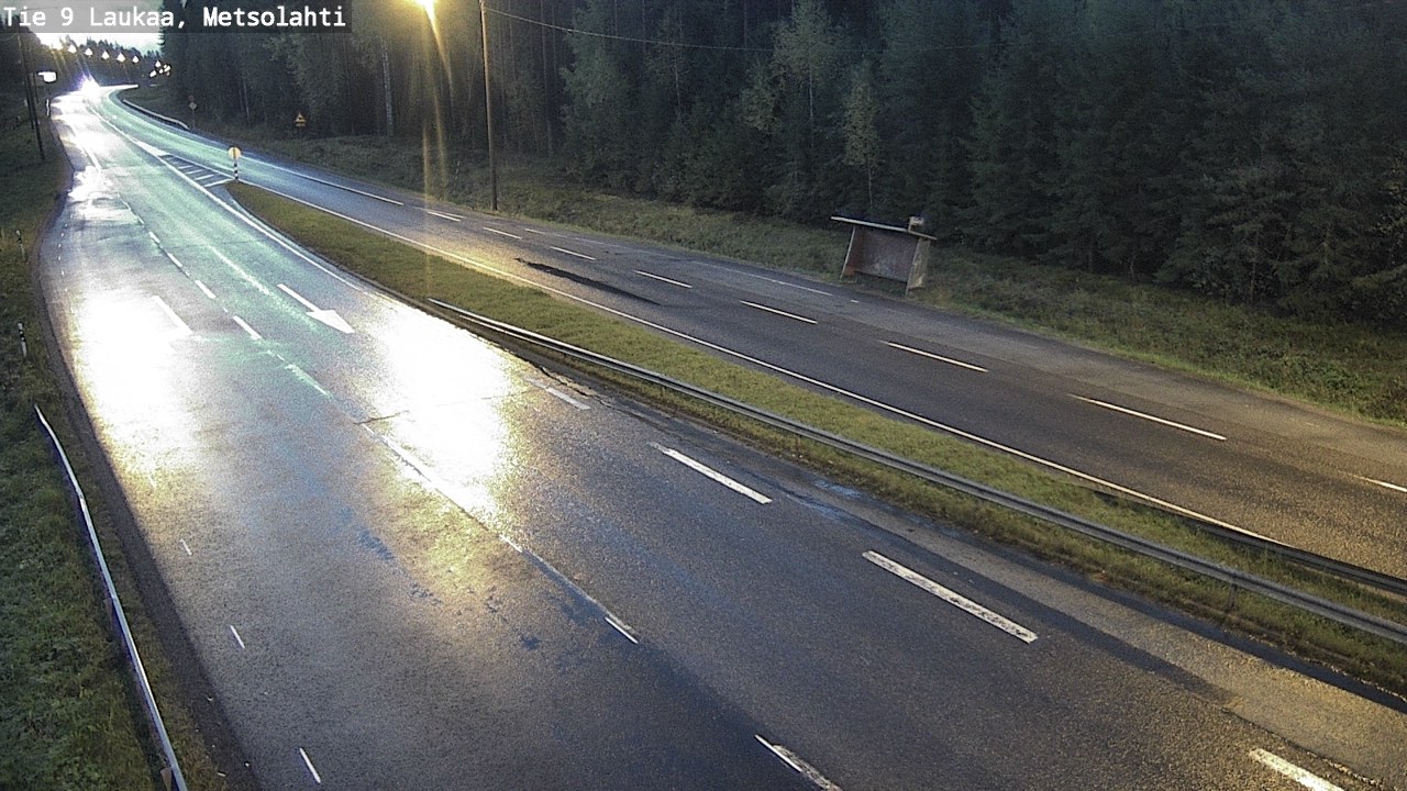Weather Camera Image Väg 9 Laukaa, Metsolahti, Laukaa, Keski-Suomi