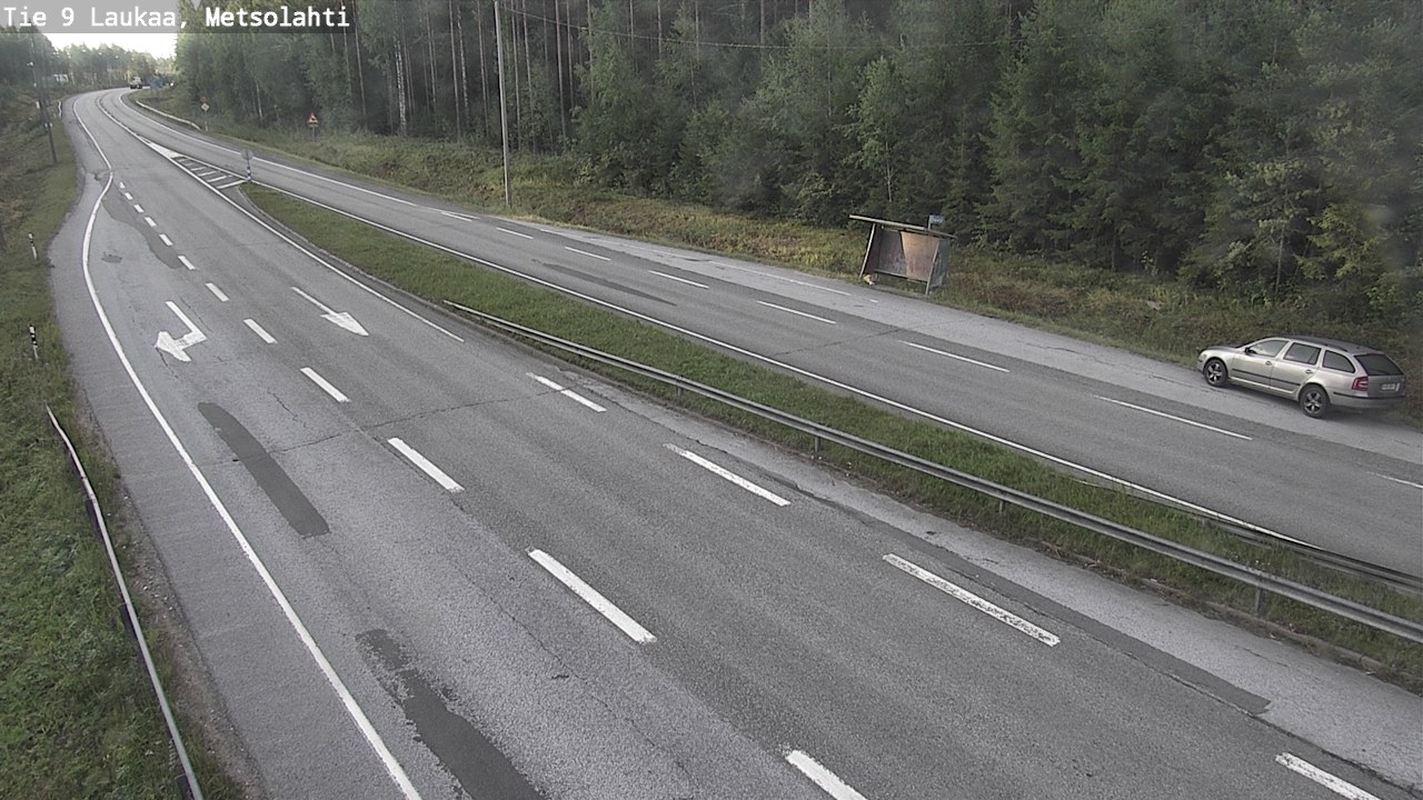 Weather Camera Image Väg 9 Laukaa, Metsolahti, Laukaa, Keski-Suomi