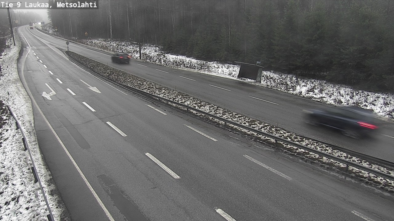 Weather Camera Image Väg 9 Laukaa, Metsolahti, Laukaa, Keski-Suomi