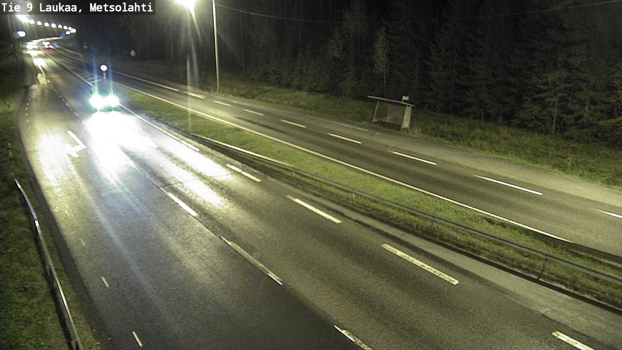 Weather Camera Image Väg 9 Laukaa, Metsolahti, Laukaa, Keski-Suomi