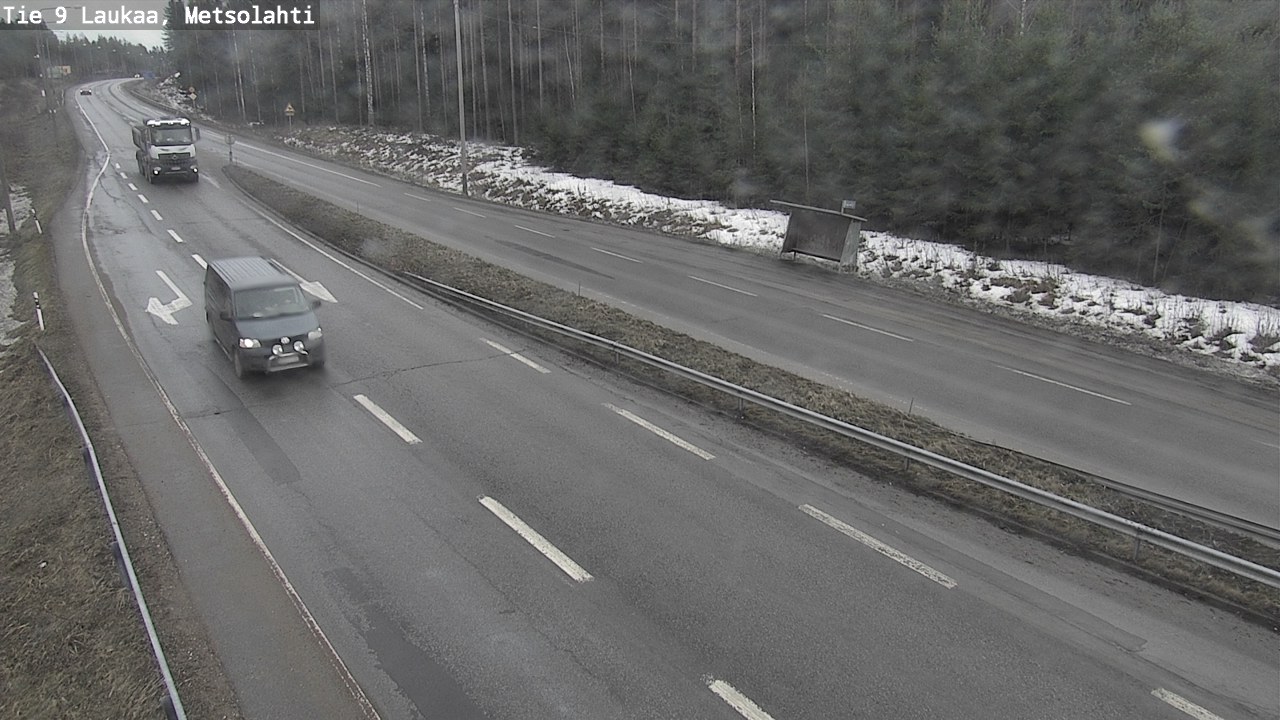 Weather Camera Image Road 9 Laukaa, Metsolahti, Laukaa, Keski-Suomi