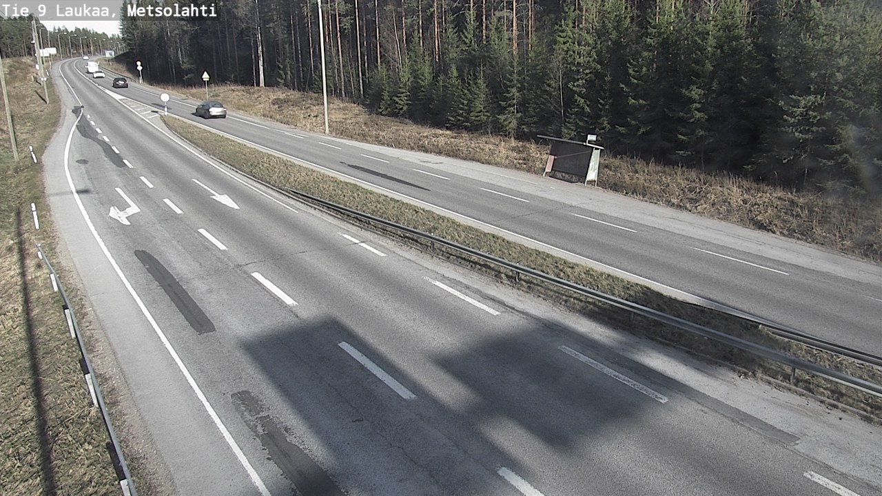 Weather Camera Image Väg 9 Laukaa, Metsolahti, Laukaa, Keski-Suomi