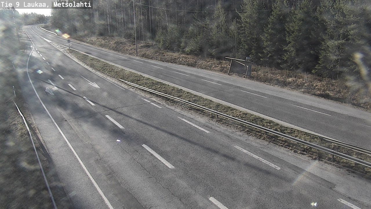 Weather Camera Image Road 9 Laukaa, Metsolahti, Laukaa, Keski-Suomi
