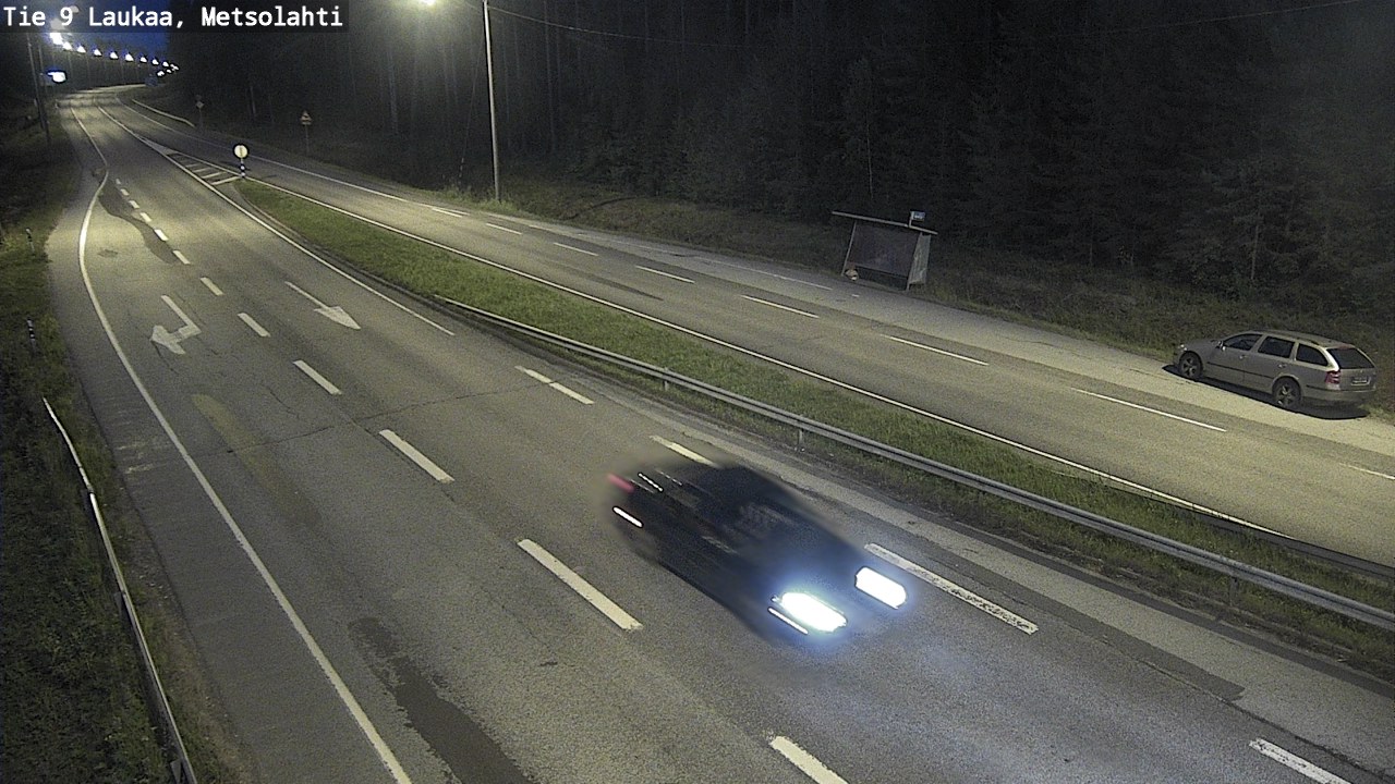 Weather Camera Image Väg 9 Laukaa, Metsolahti, Laukaa, Keski-Suomi