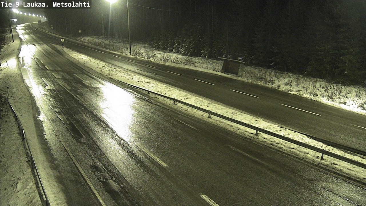 Weather Camera Image Väg 9 Laukaa, Metsolahti, Laukaa, Keski-Suomi