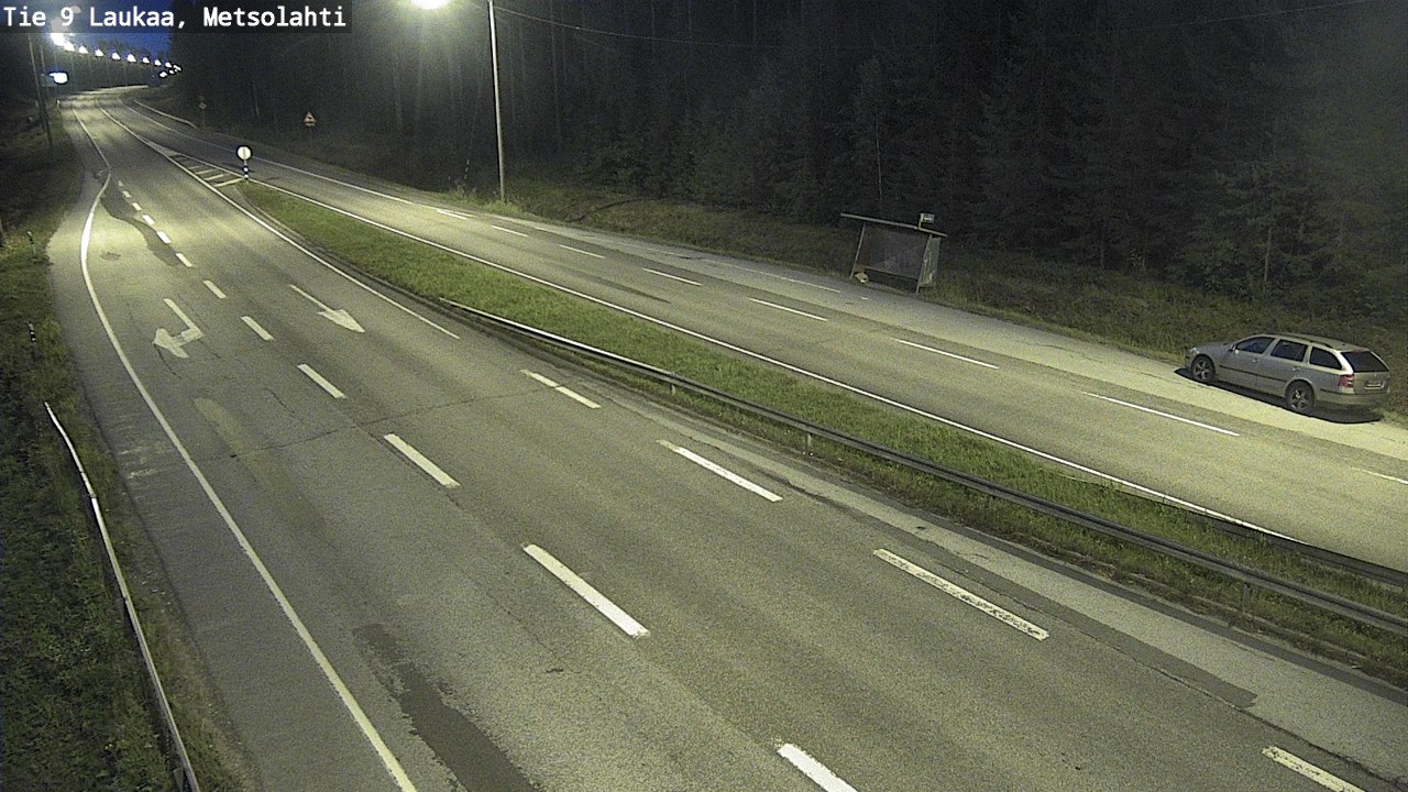 Weather Camera Image Väg 9 Laukaa, Metsolahti, Laukaa, Keski-Suomi