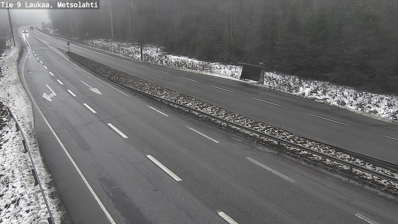 Weather Camera Image Väg 9 Laukaa, Metsolahti, Laukaa, Keski-Suomi