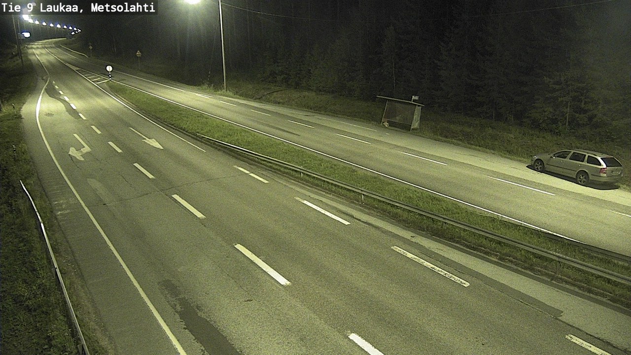 Weather Camera Image Väg 9 Laukaa, Metsolahti, Laukaa, Keski-Suomi