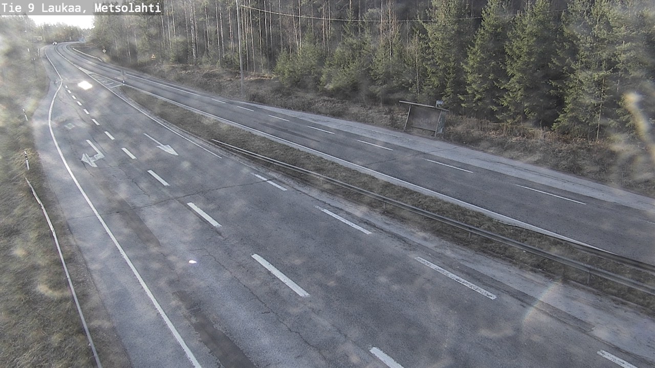 Weather Camera Image Väg 9 Laukaa, Metsolahti, Laukaa, Keski-Suomi