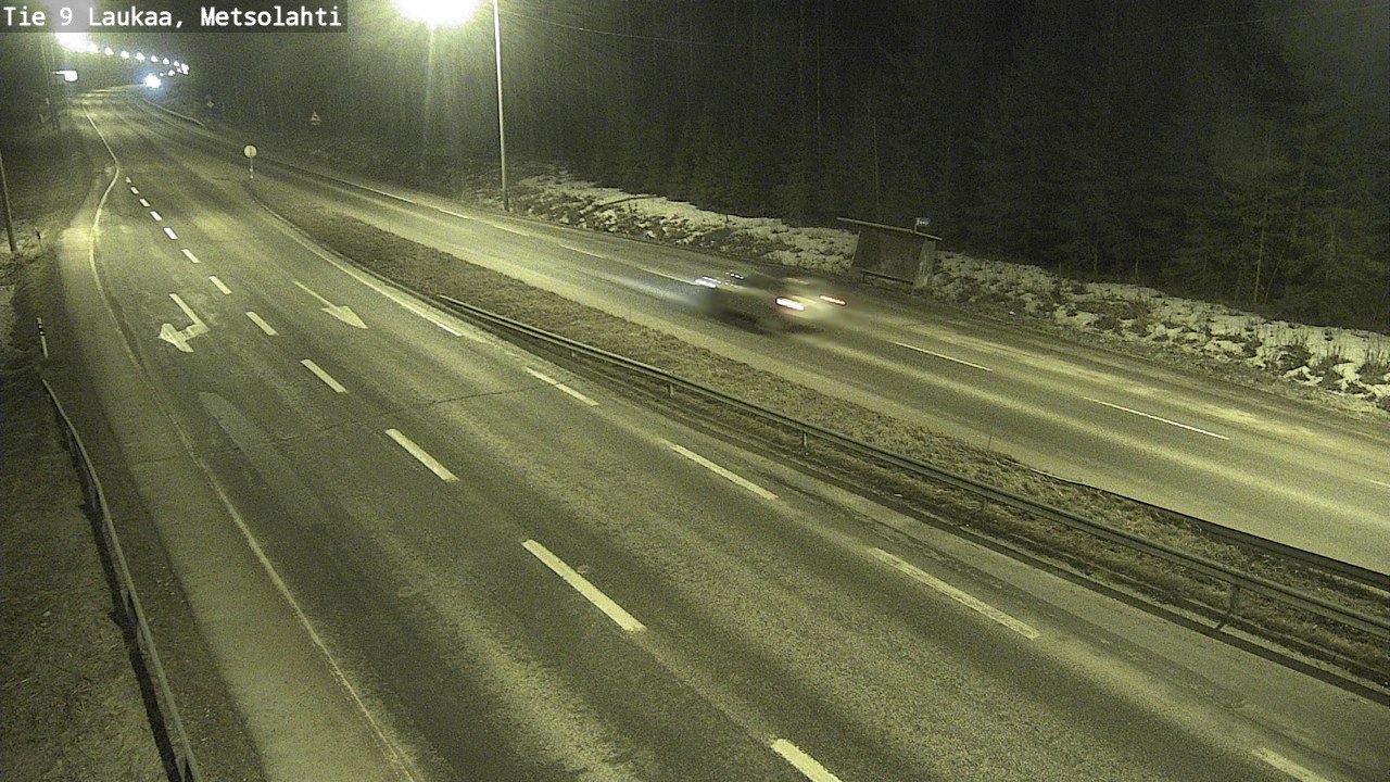 Weather Camera Image Väg 9 Laukaa, Metsolahti, Laukaa, Keski-Suomi