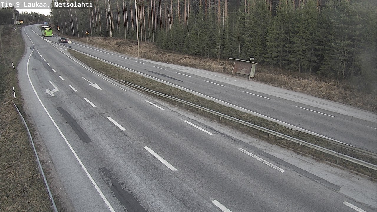 Weather Camera Image Väg 9 Laukaa, Metsolahti, Laukaa, Keski-Suomi