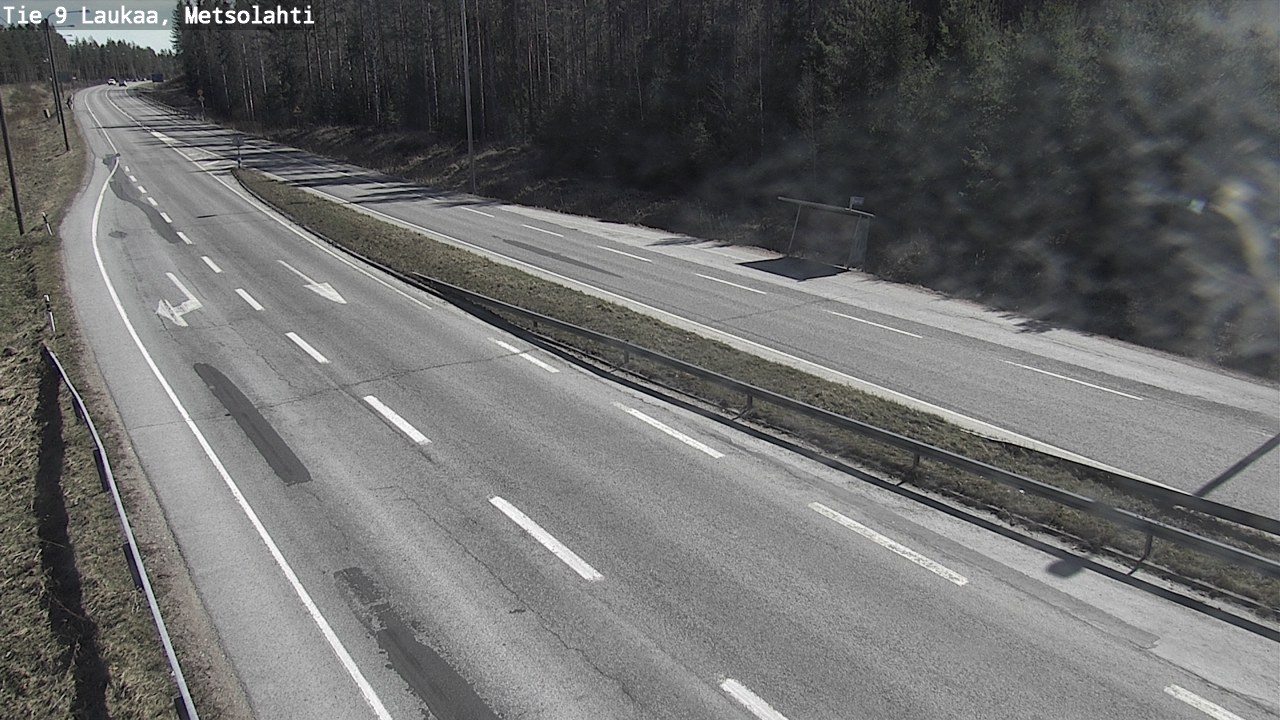 Weather Camera Image Väg 9 Laukaa, Metsolahti, Laukaa, Keski-Suomi
