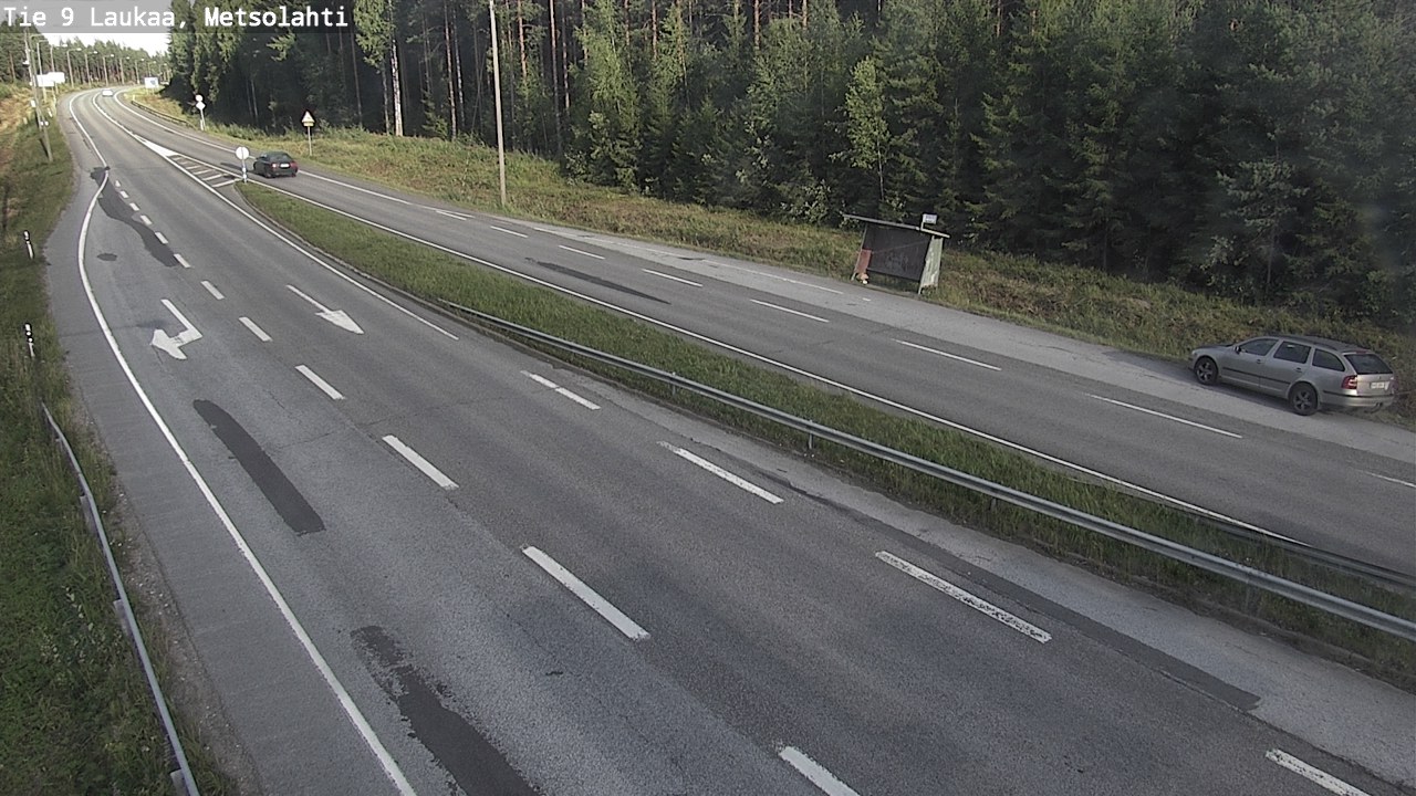 Weather Camera Image Väg 9 Laukaa, Metsolahti, Laukaa, Keski-Suomi