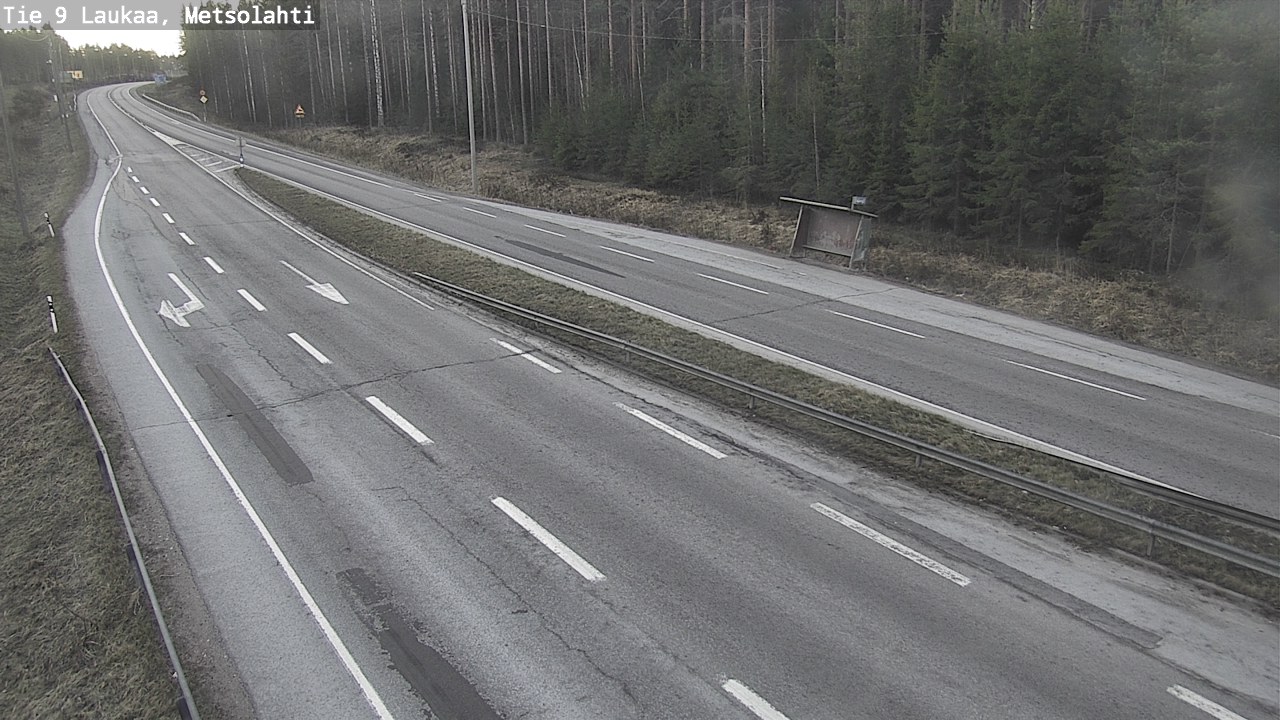 Weather Camera Image Väg 9 Laukaa, Metsolahti, Laukaa, Keski-Suomi