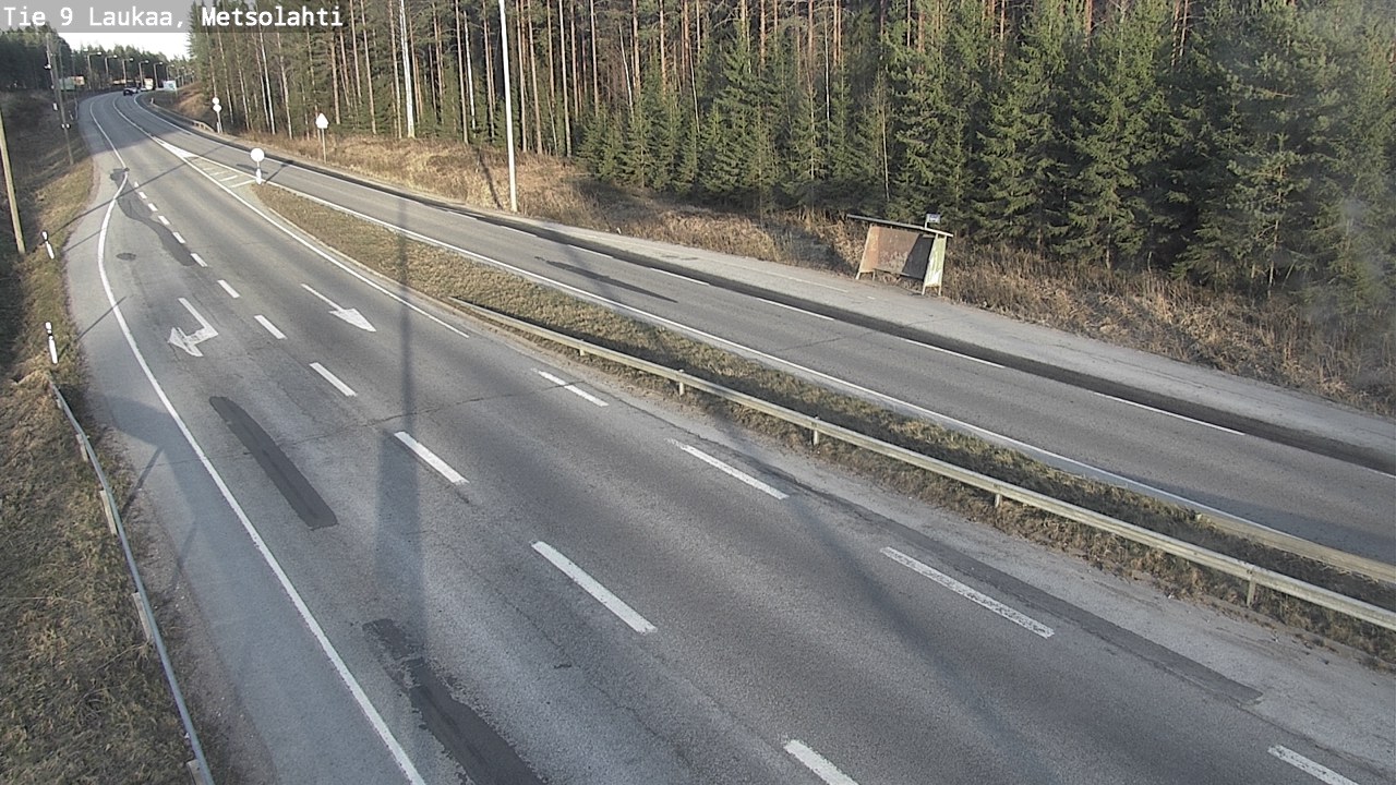 Weather Camera Image Väg 9 Laukaa, Metsolahti, Laukaa, Keski-Suomi