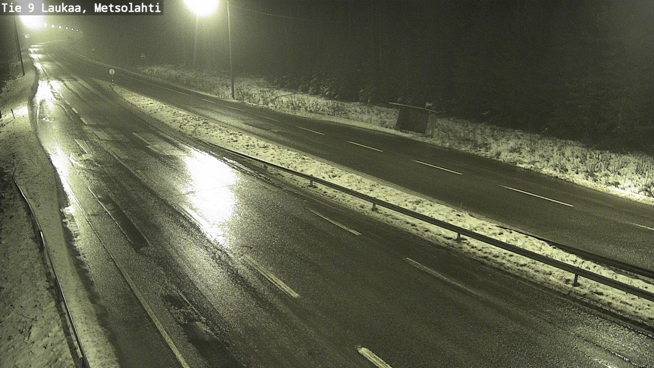 Weather Camera Image Väg 9 Laukaa, Metsolahti, Laukaa, Keski-Suomi