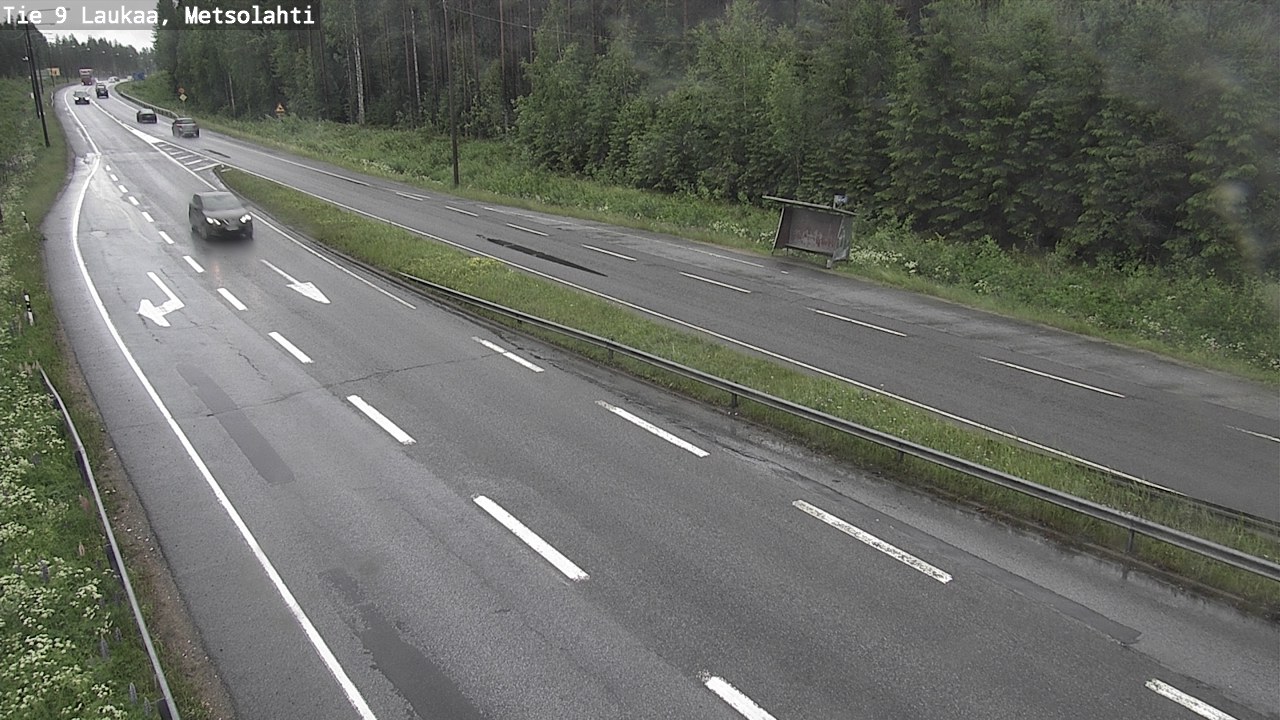 Weather Camera Image Road 9 Laukaa, Metsolahti, Laukaa, Keski-Suomi