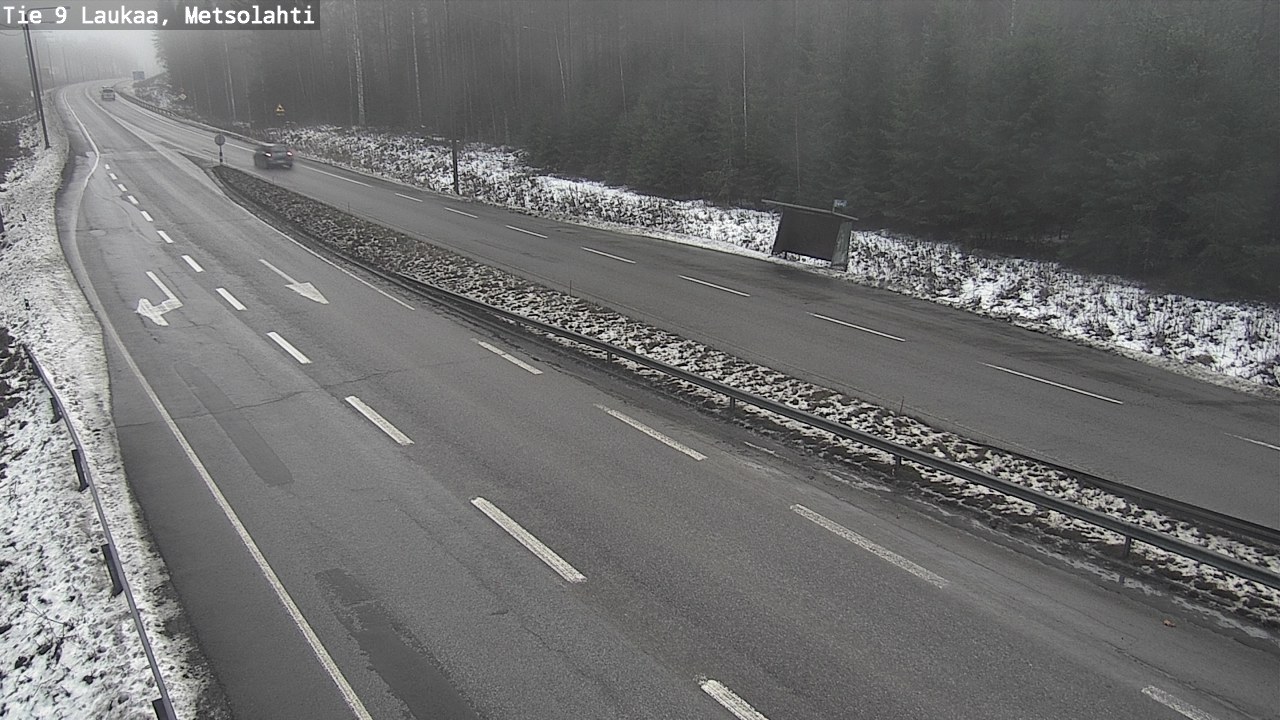 Weather Camera Image Väg 9 Laukaa, Metsolahti, Laukaa, Keski-Suomi