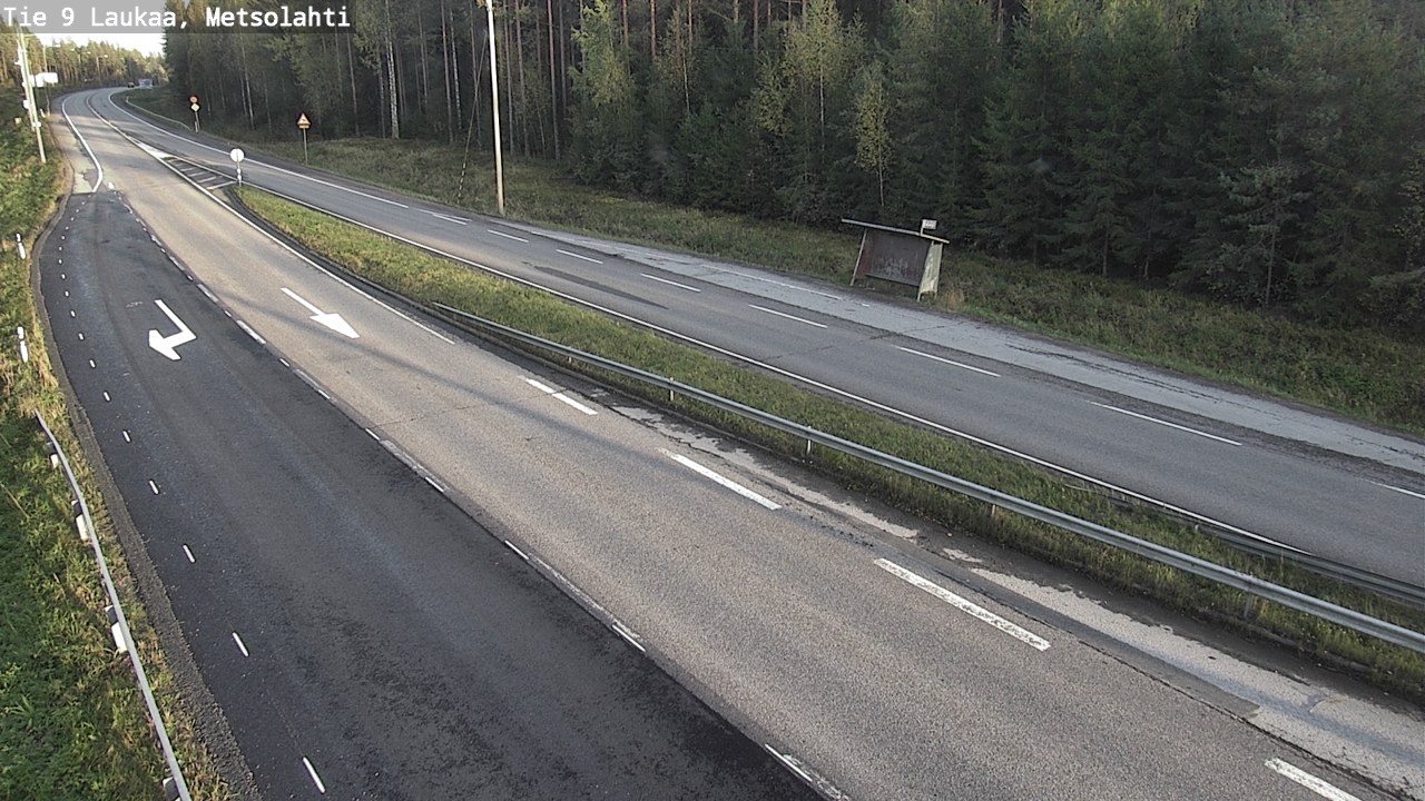 Weather Camera Image Väg 9 Laukaa, Metsolahti, Laukaa, Keski-Suomi