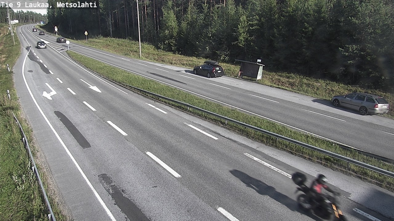 Weather Camera Image Väg 9 Laukaa, Metsolahti, Laukaa, Keski-Suomi