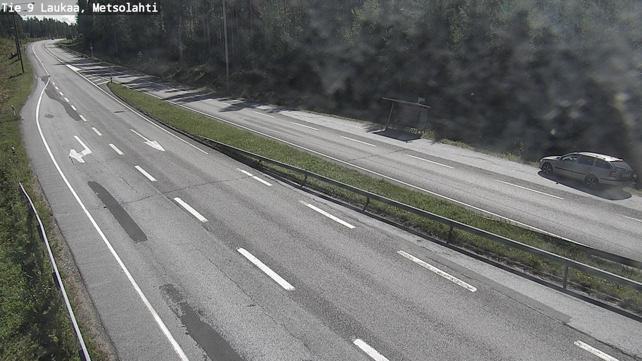 Weather Camera Image Väg 9 Laukaa, Metsolahti, Laukaa, Keski-Suomi