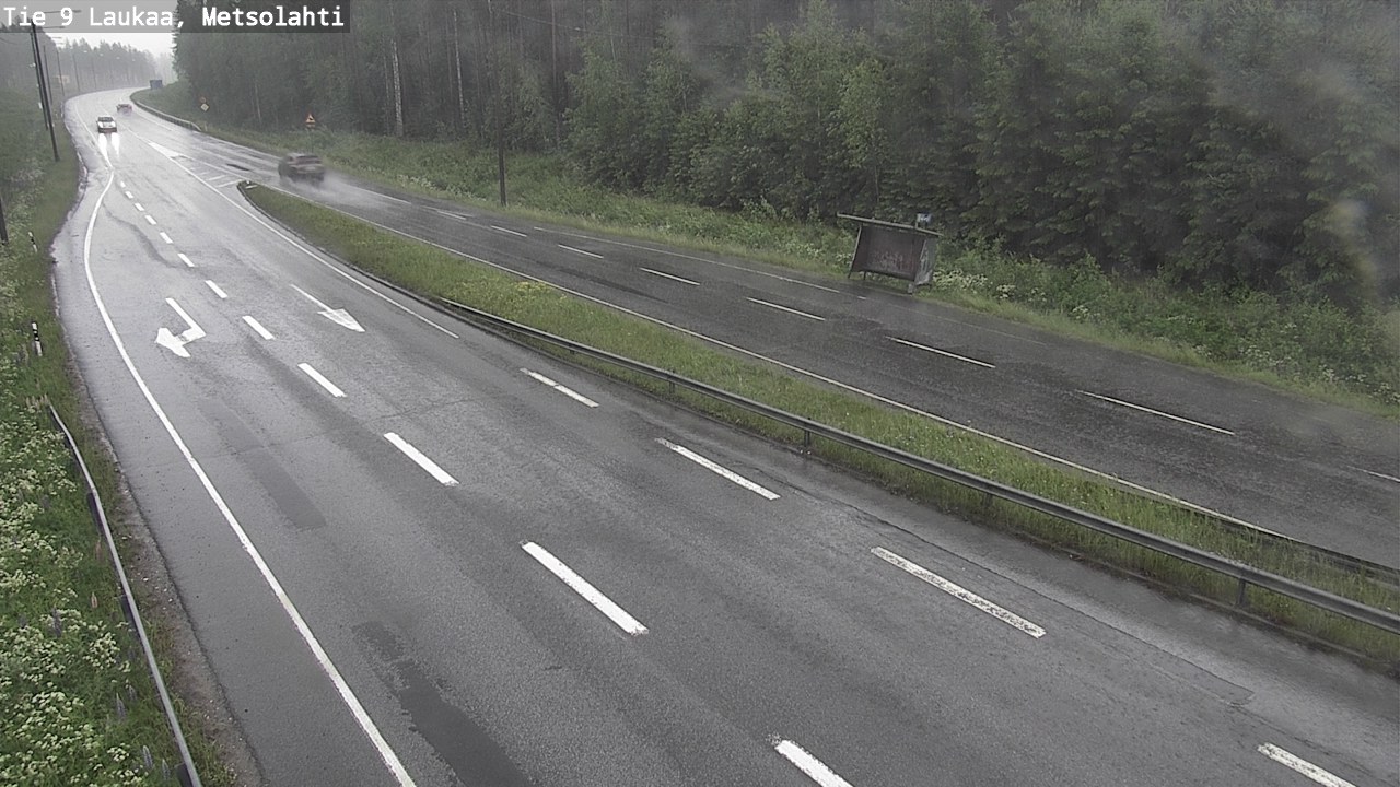 Weather Camera Image Väg 9 Laukaa, Metsolahti, Laukaa, Keski-Suomi