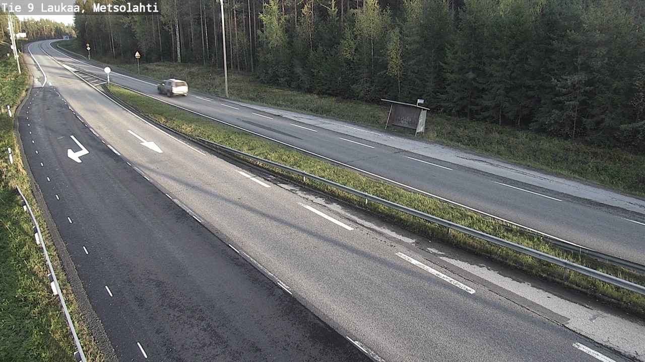 Weather Camera Image Väg 9 Laukaa, Metsolahti, Laukaa, Keski-Suomi